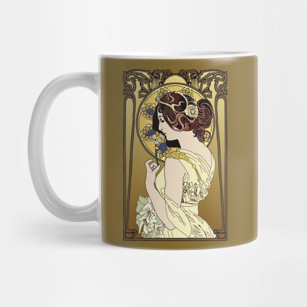 Pre-Raphaelite Girl 4 (Brown) by Soth Studio